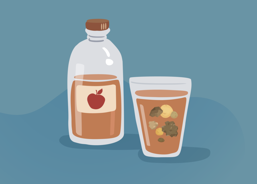 apple cider vinegar for kidney stones